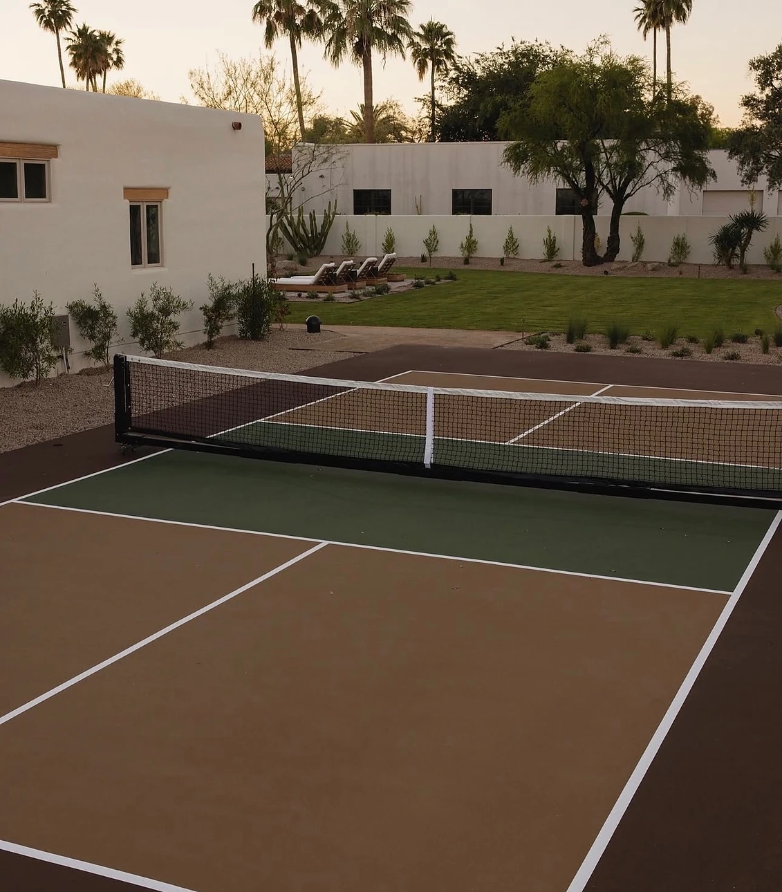 Private Sport Court & Lawn